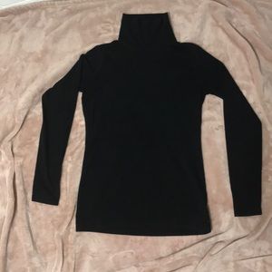 Cherokee Black Long Sleeved Turtleneck
